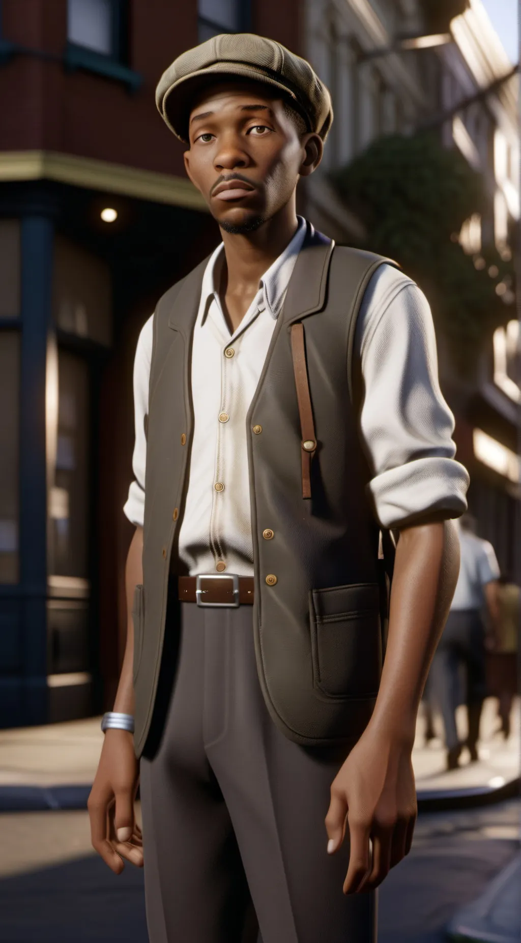 ai character: Jamal background