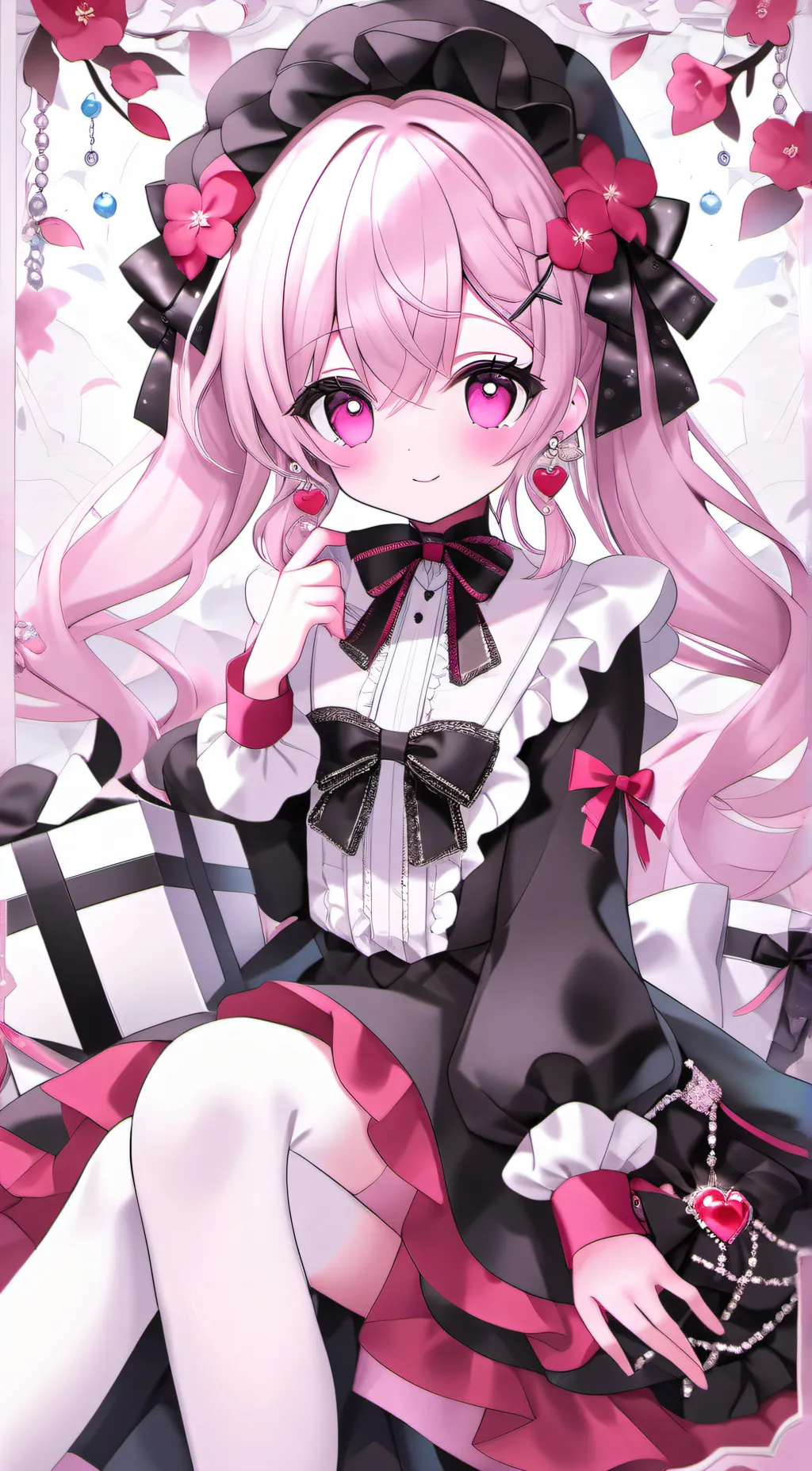 ai character: Lilly background