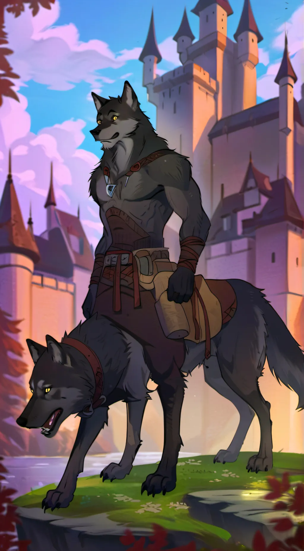 ai character: Hunter background