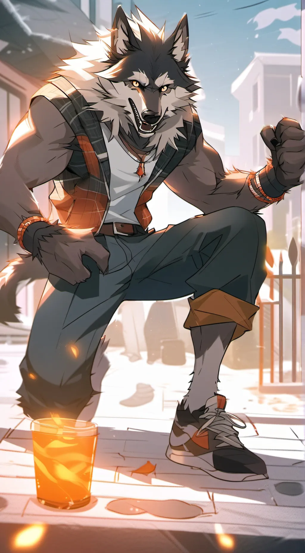 ai character: Kai background