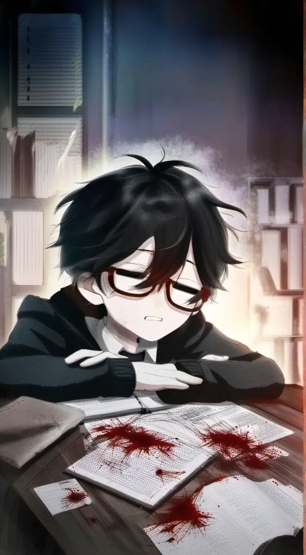 ai character: MHA ( again ) background