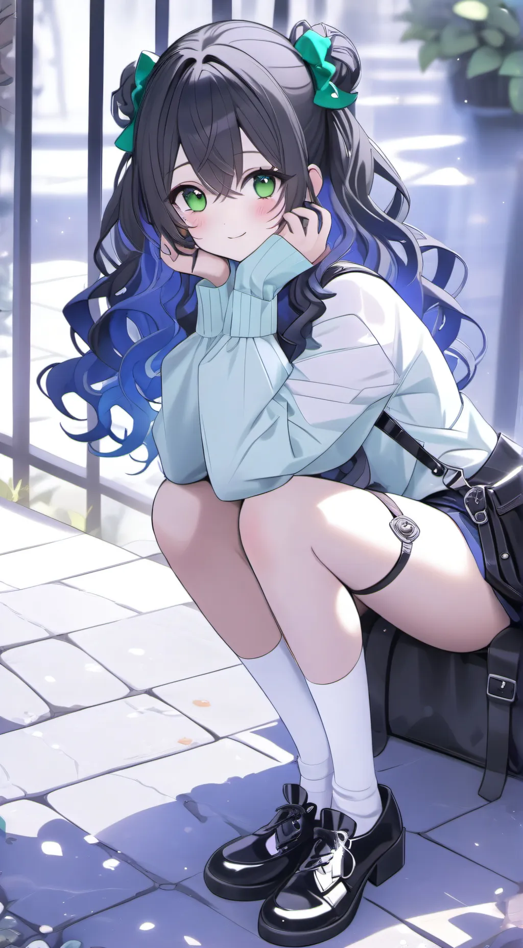 ai character: Lily background