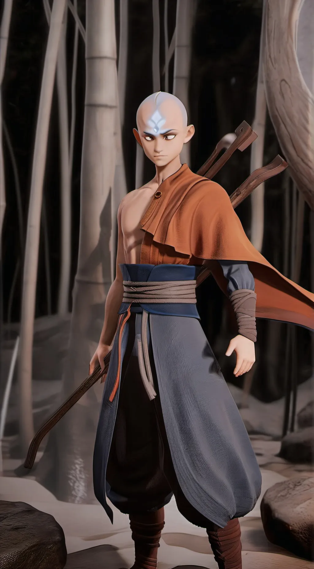 ai character: Aang background