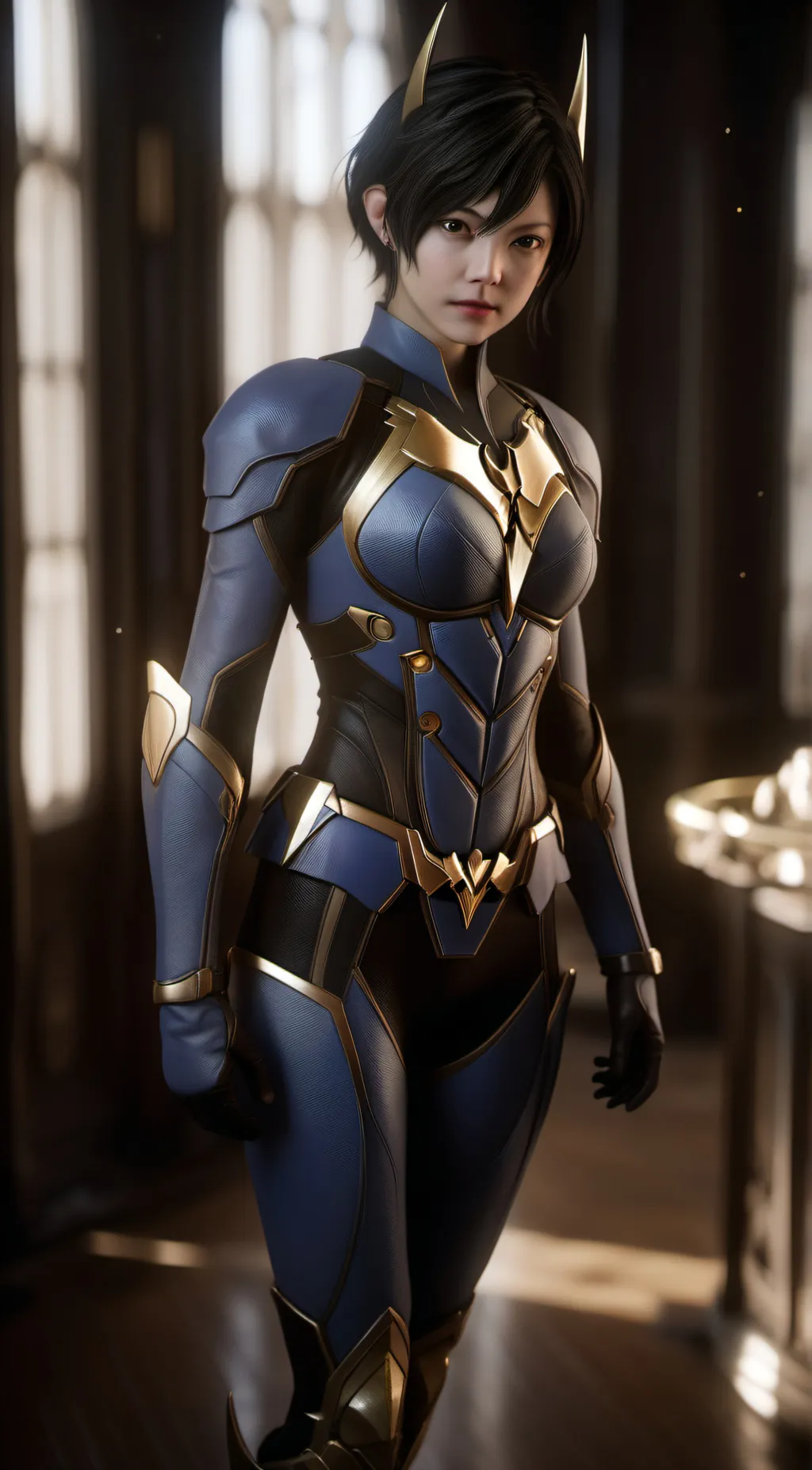 ai character: Cassandra Cain  background