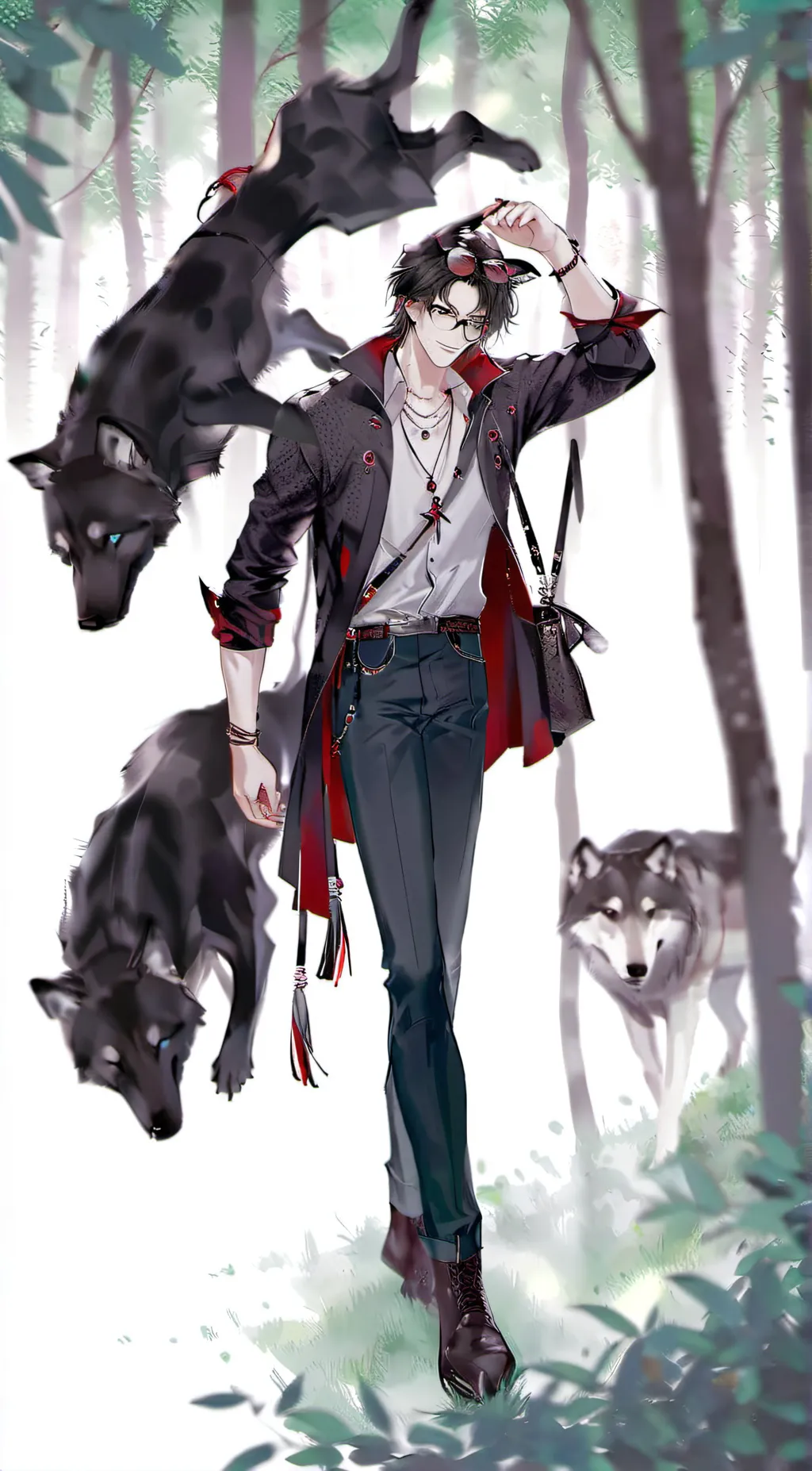 ai character: Oliver background