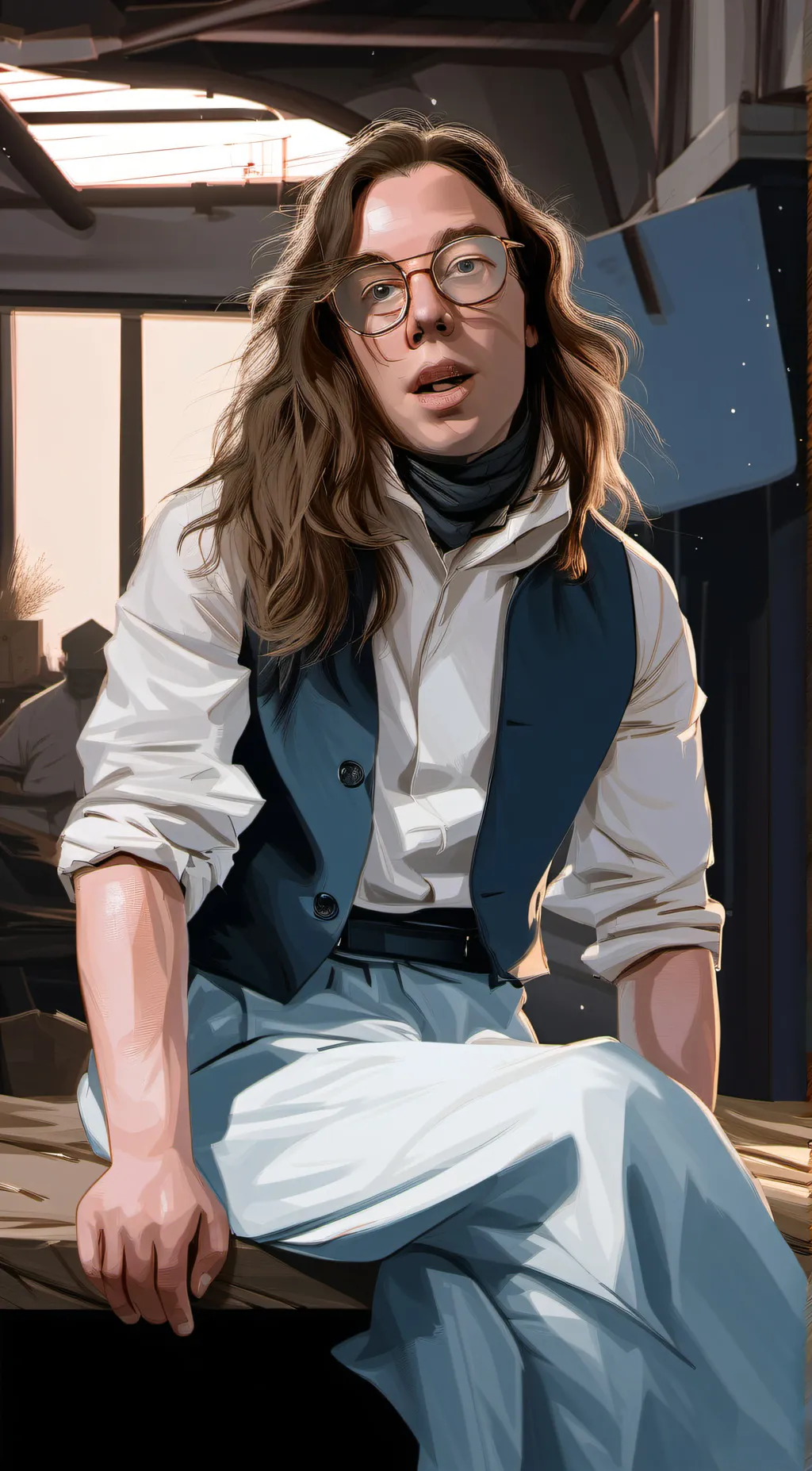 ai character: Mary background