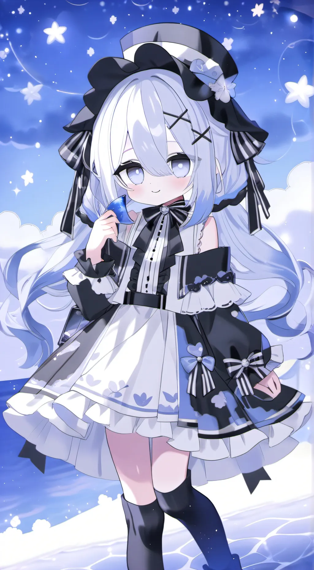 ai character: ꧁Snowy꧂ background