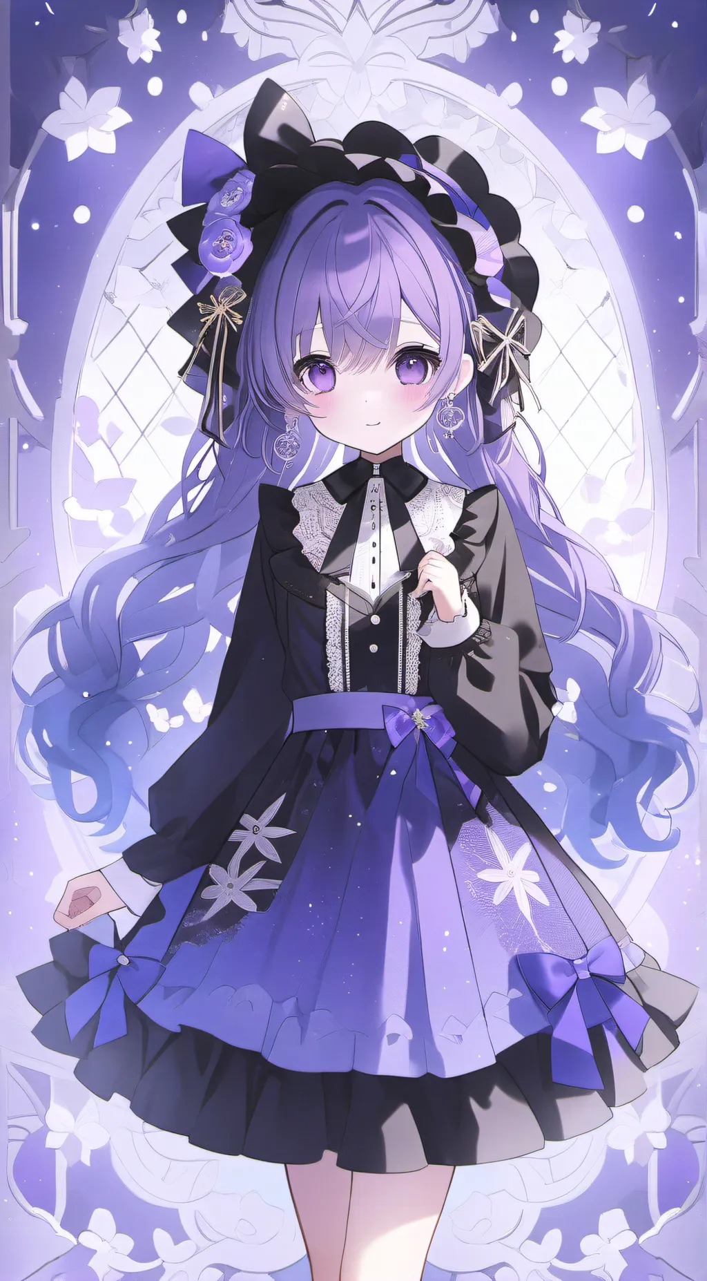 ai character: maid Sarah  background