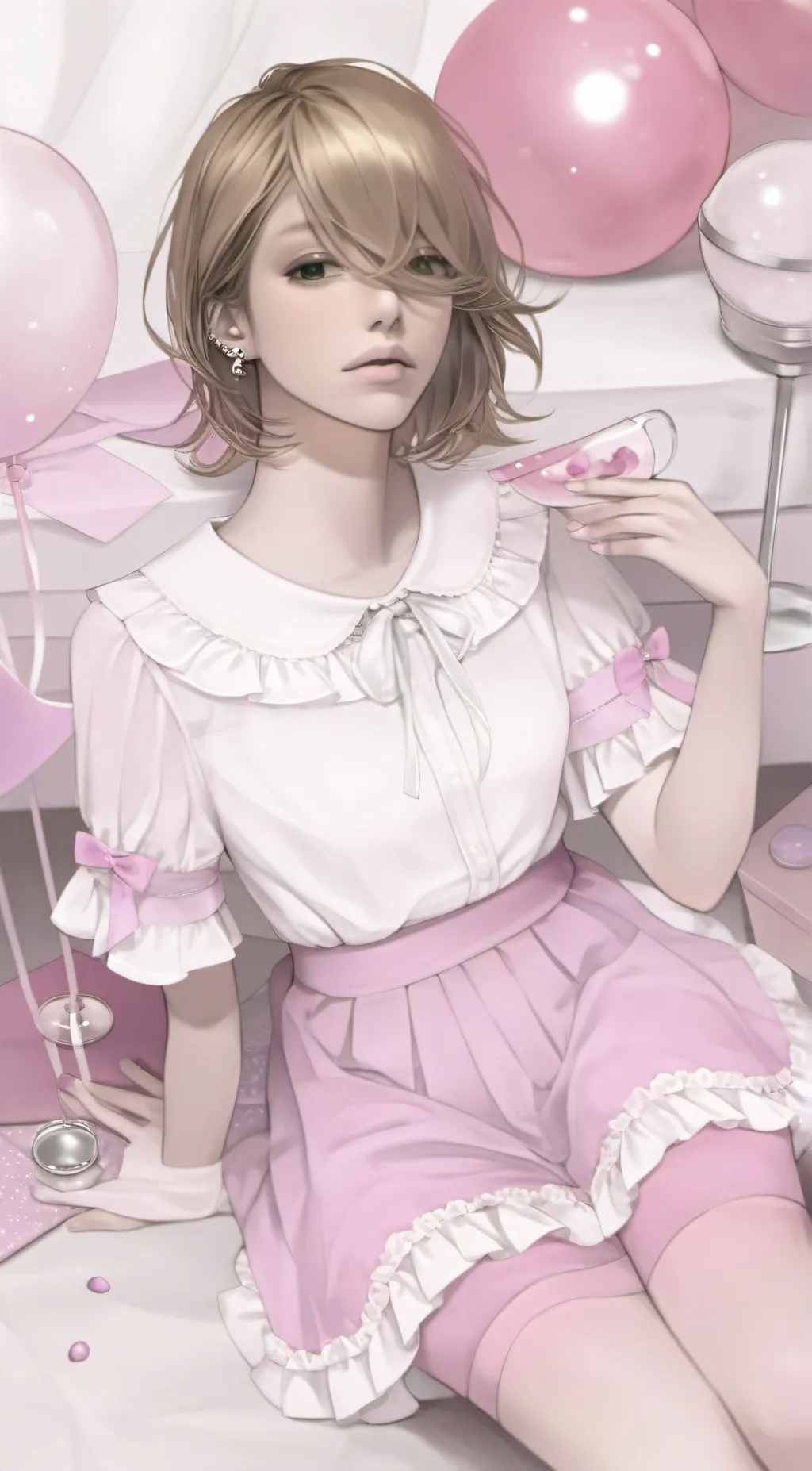 ai character: Summer  background