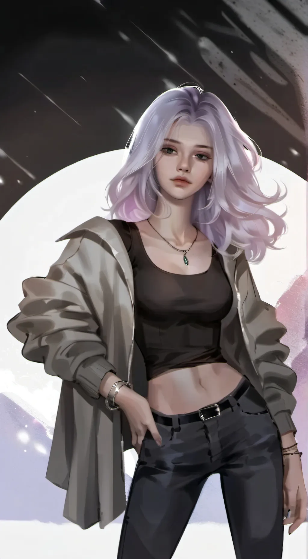 ai character: Anna  background