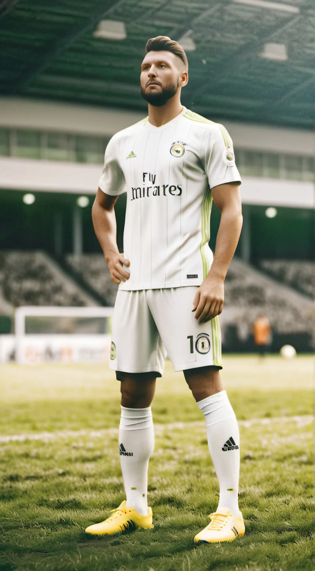 ai character: real madrid background