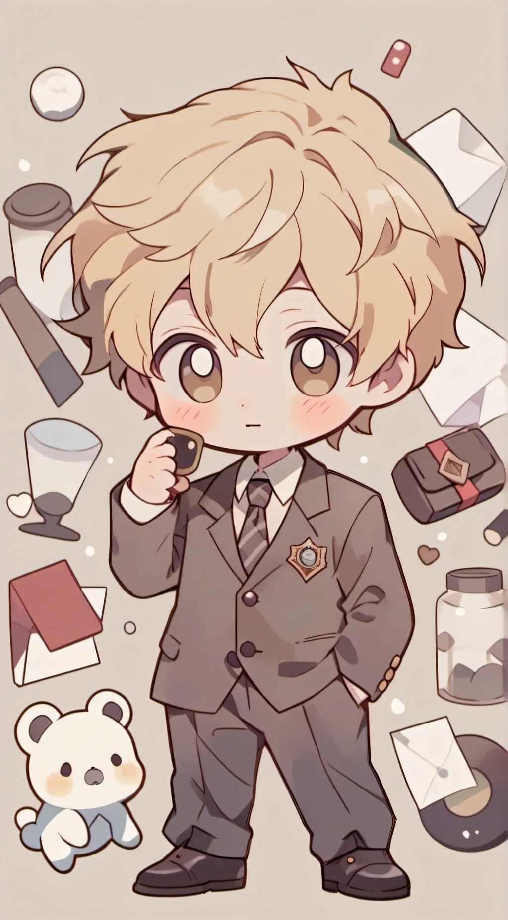 ai character: Mikey  background