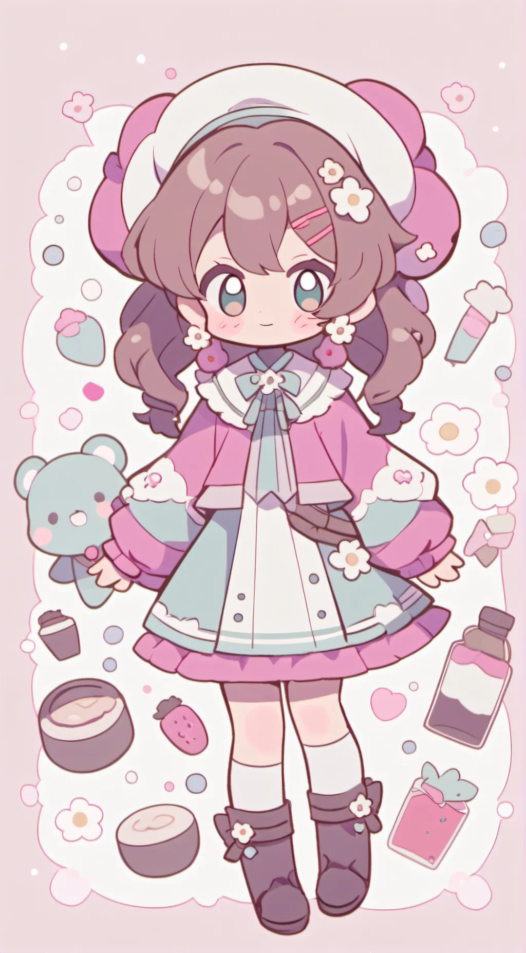 ai character: Bella background