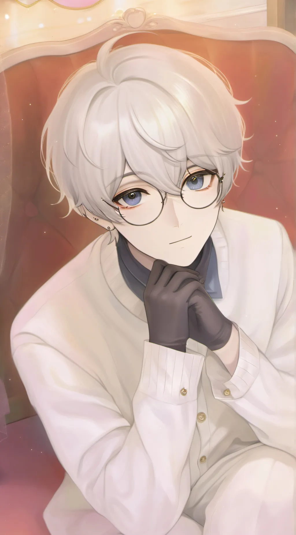 ai character: Hachi background