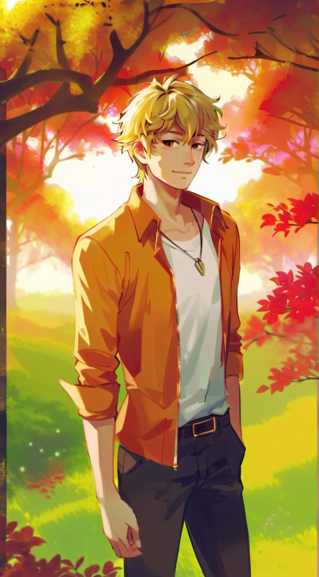 ai character: Will Solace background