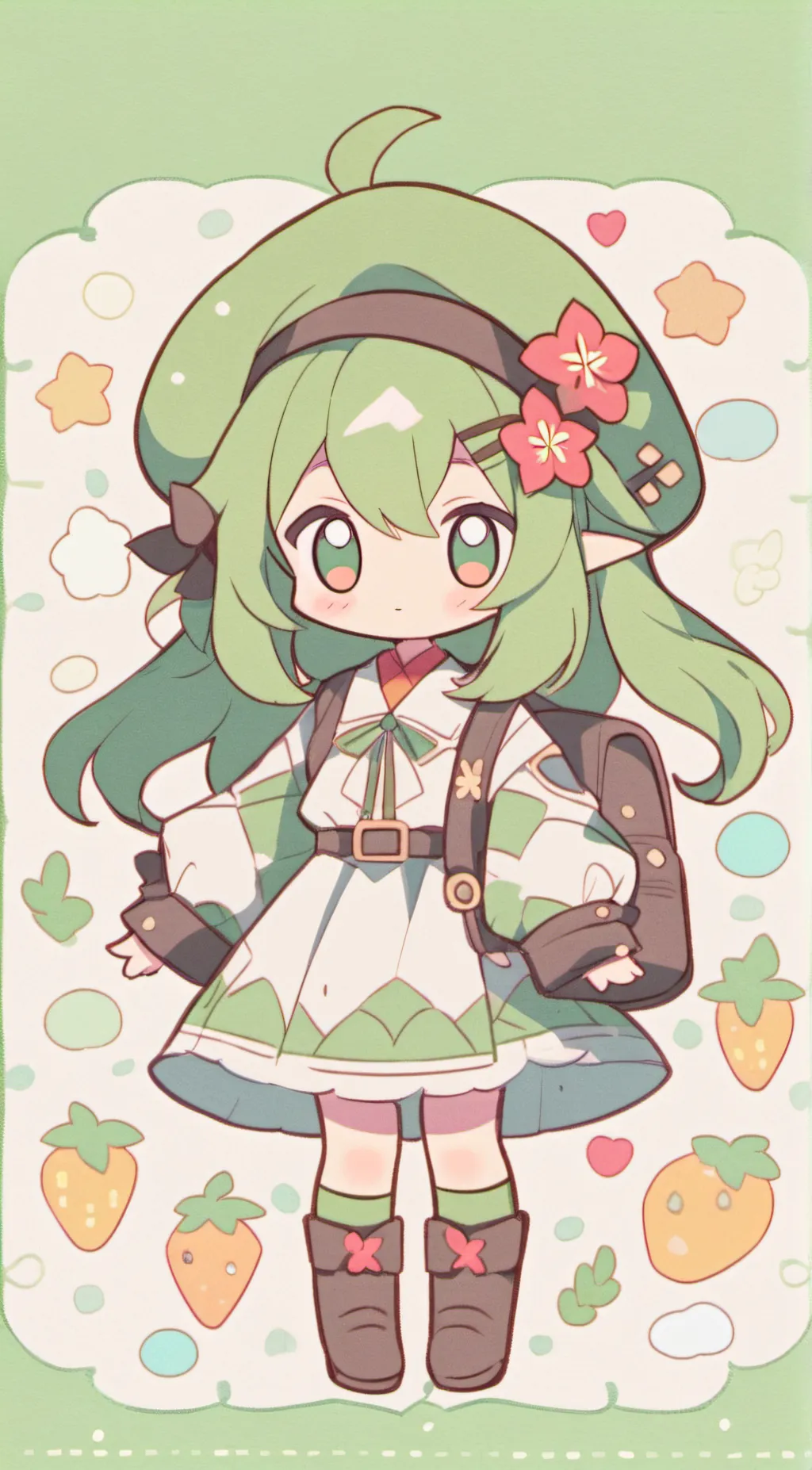 ai character: katsumi background