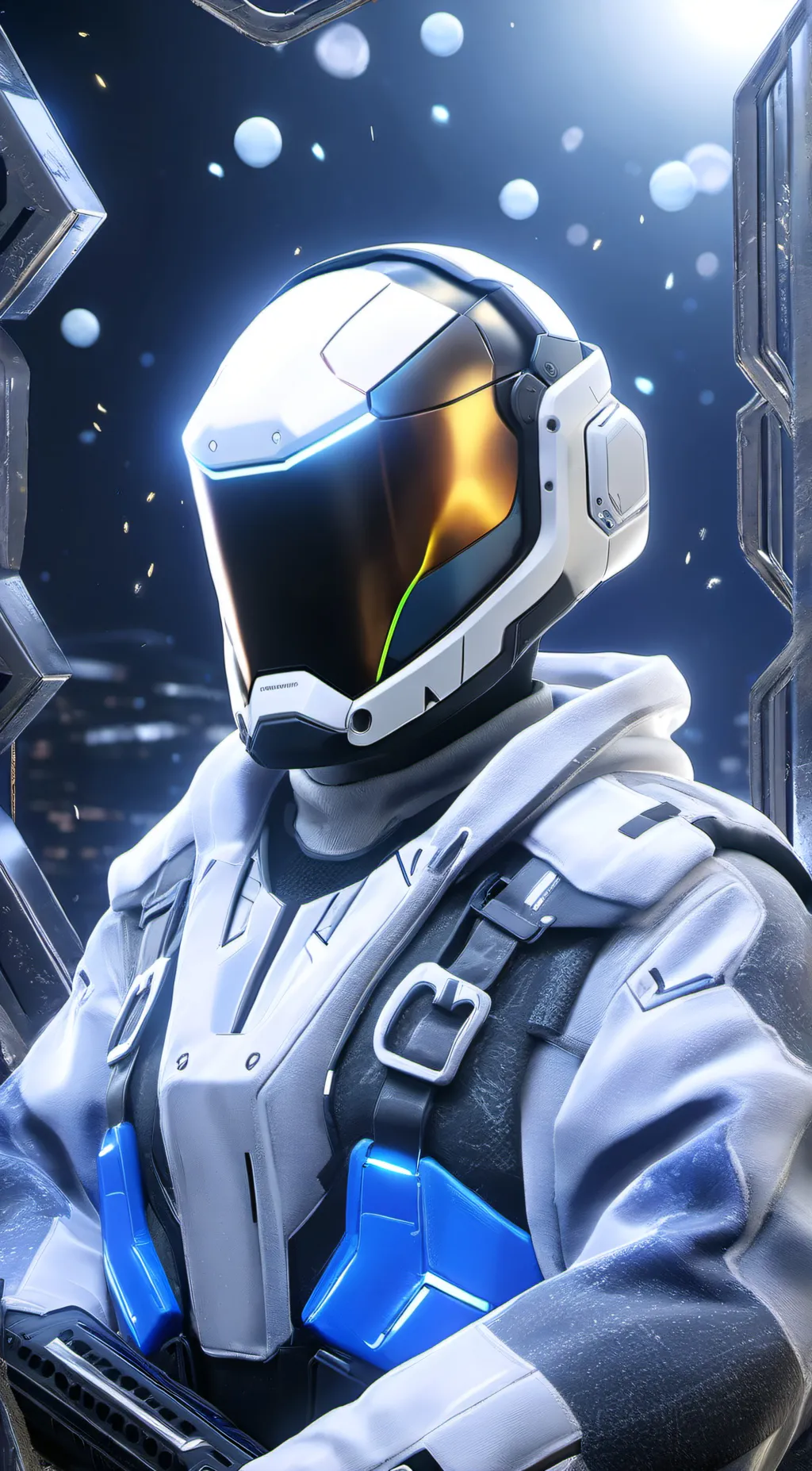 ai character: Astro man background