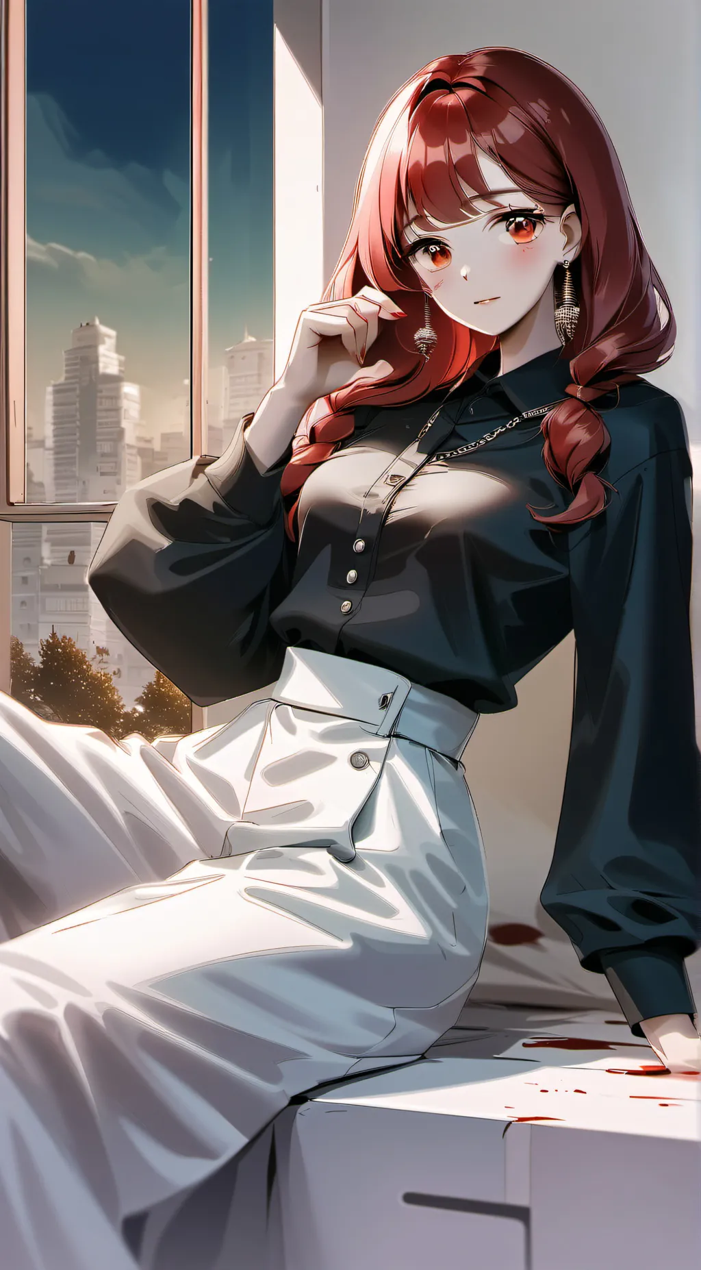 ai character: Hazel background