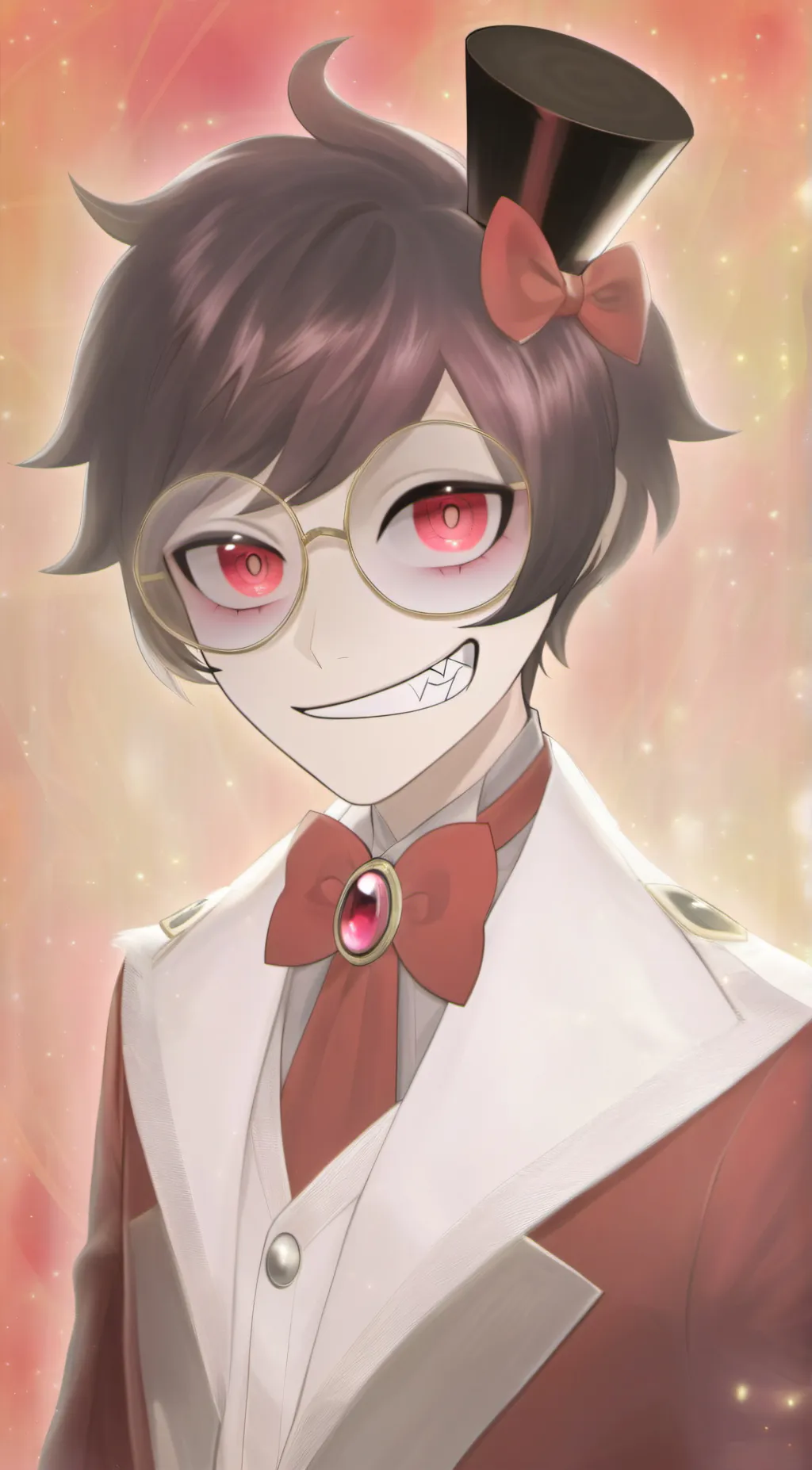 ai character: Alive Alastor background