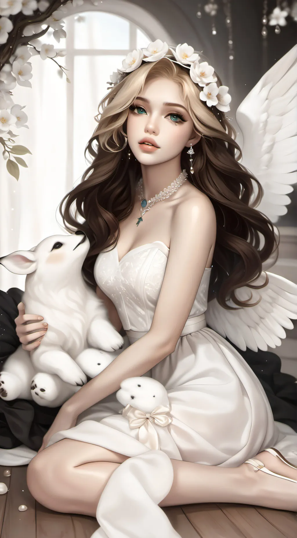 ai character: {•• Aura ••} background