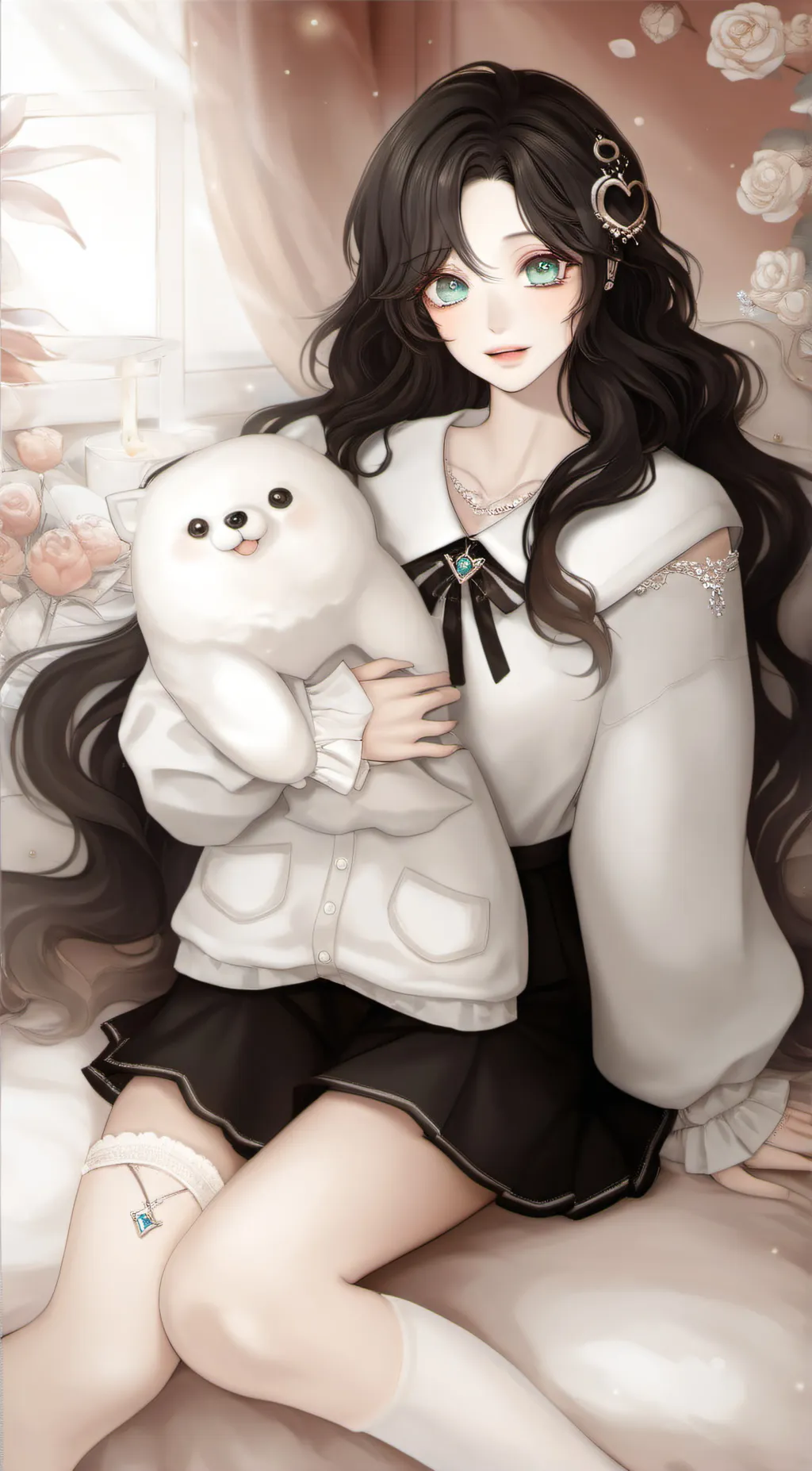 ai character: Azalea background