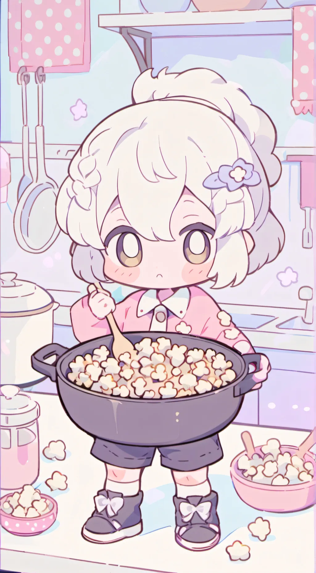 ai character: sky background