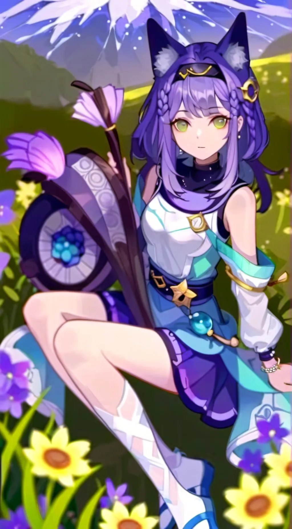 ai character: Emma  background