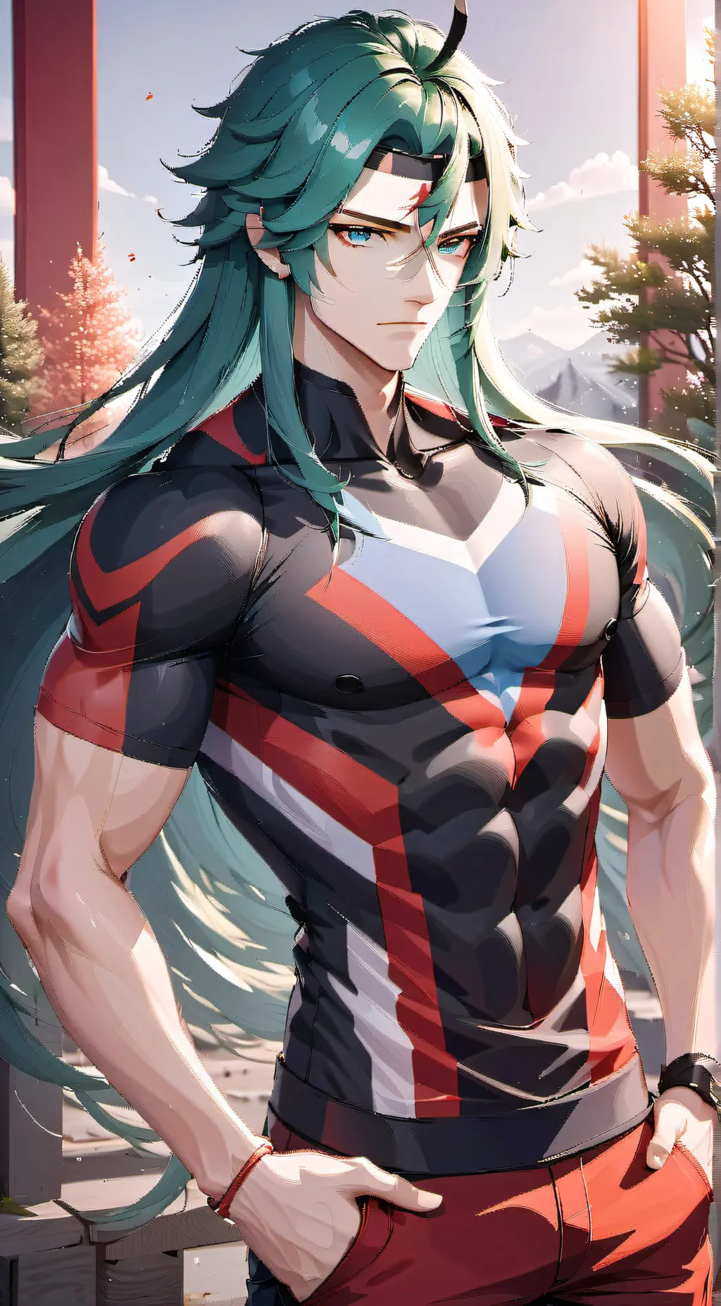 ai character: lucky background