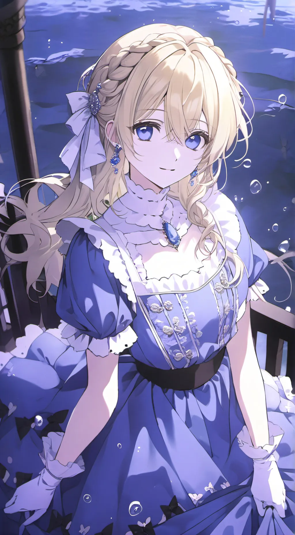 ai character: Lily background