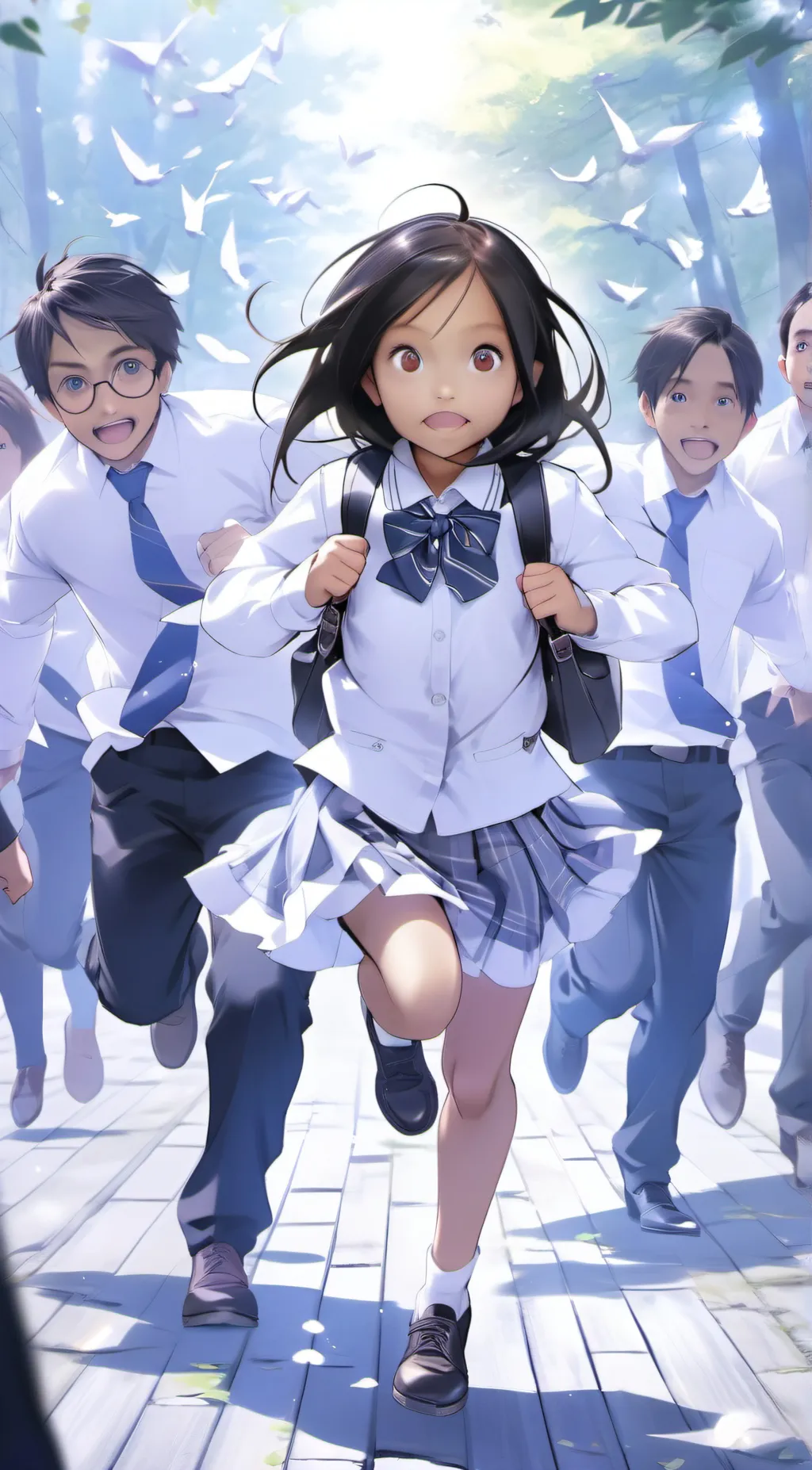 ai character: You VS Bullies background