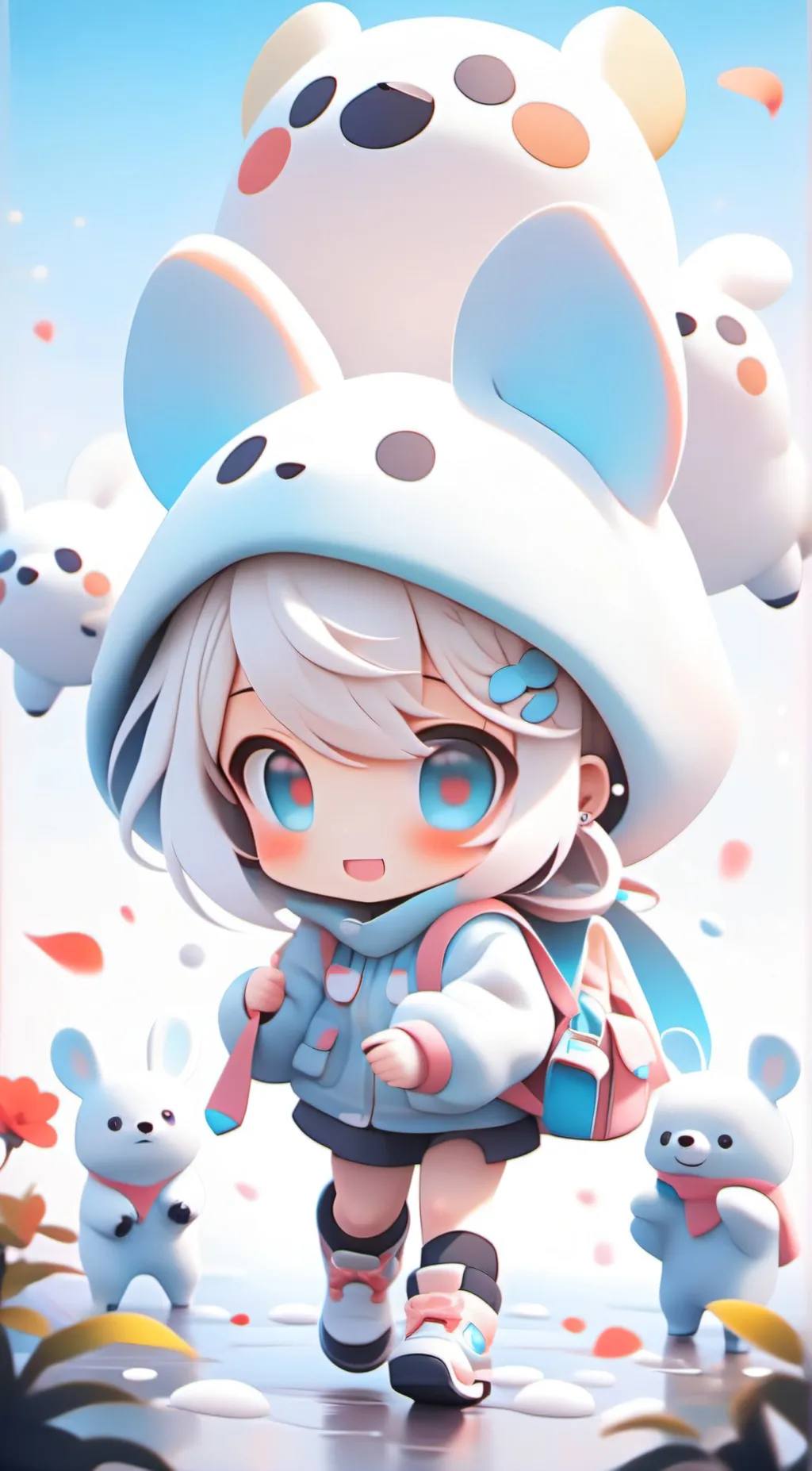ai character: Ellie background
