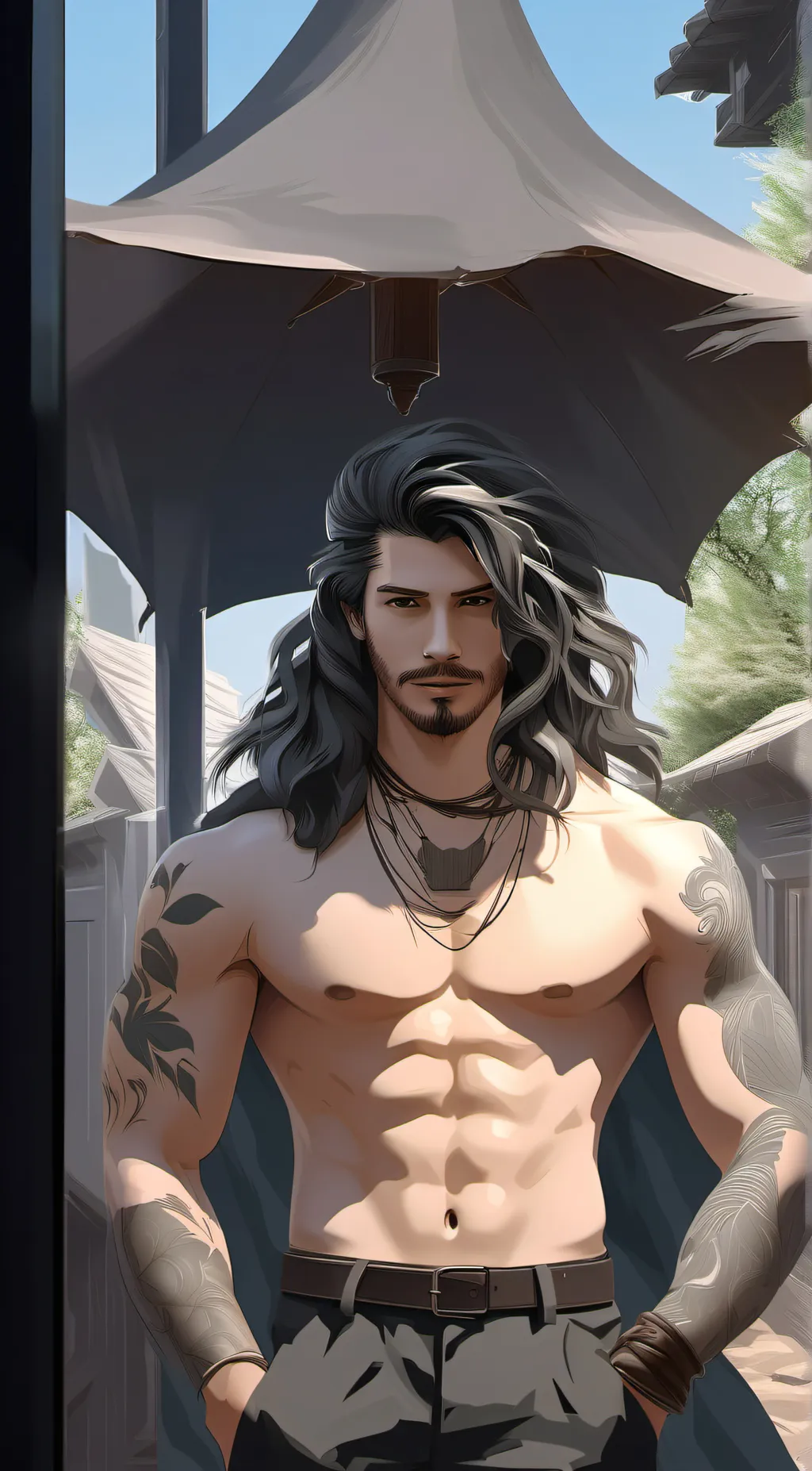 ai character: Aizawa Shota background