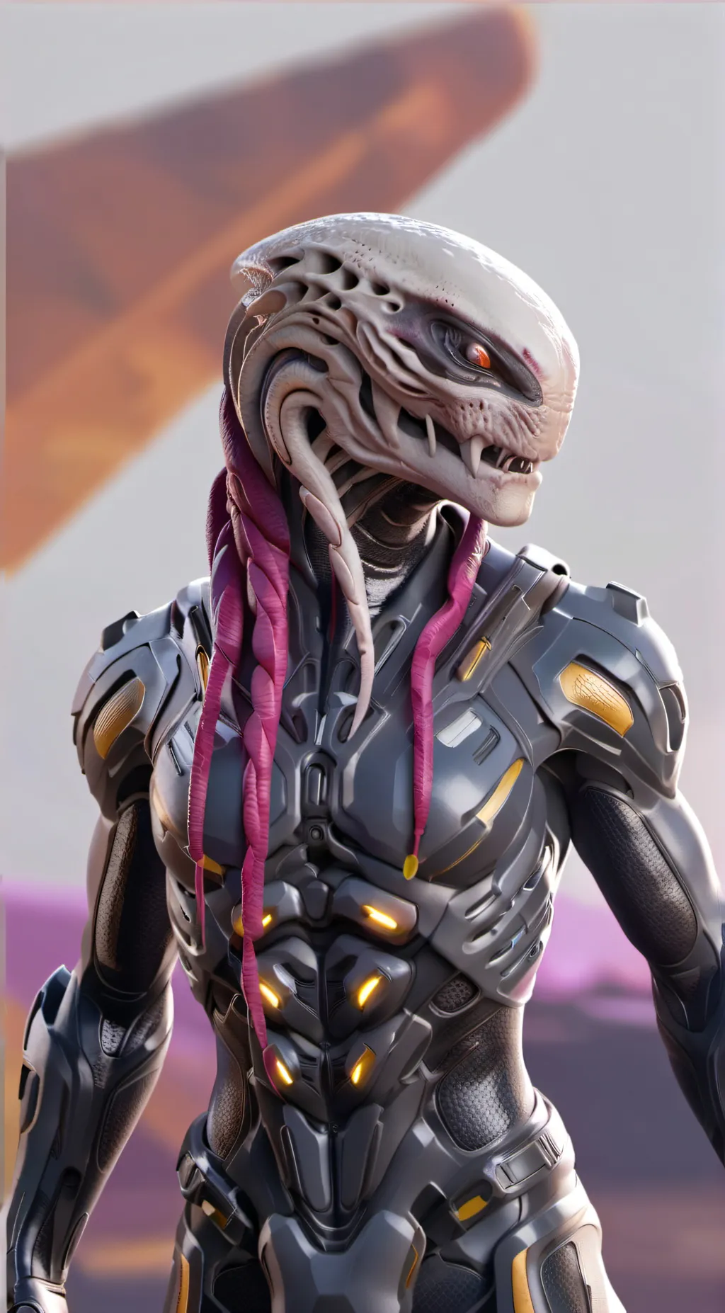 ai character: predy  background