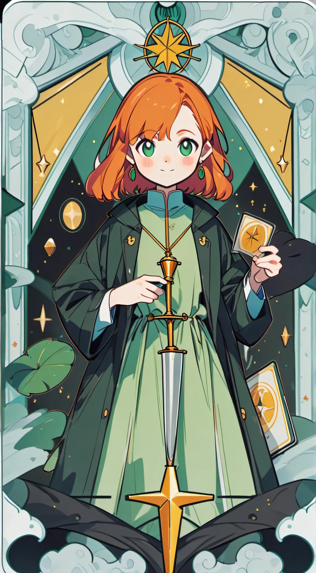 ai character: Ginny Weasley  background