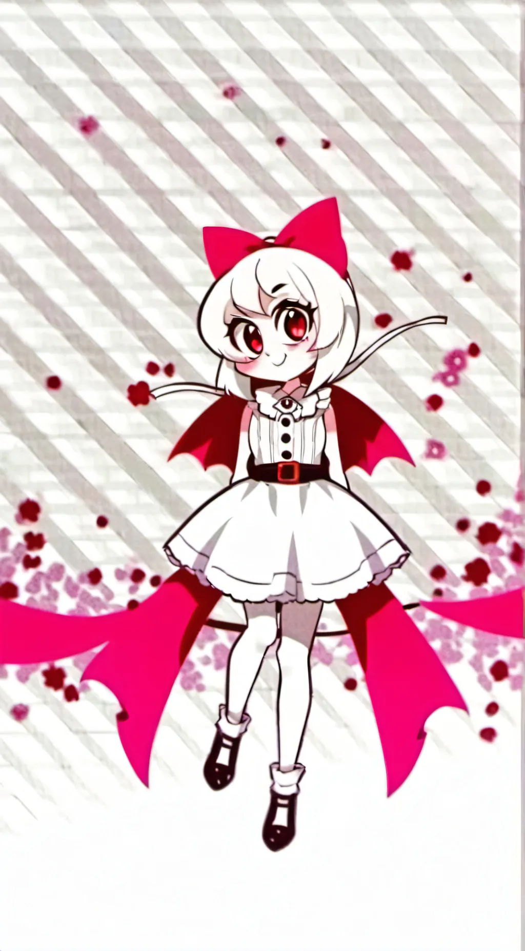 ai character: Molly hazbin hotel background