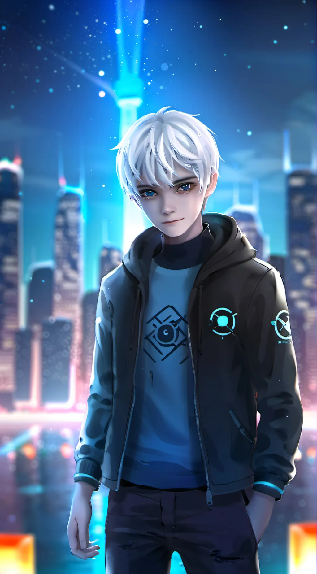ai character: Jack Frost background