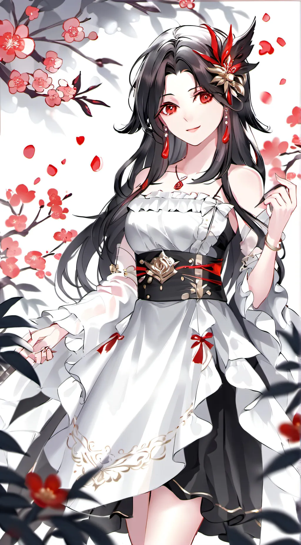 ai character: summer  background