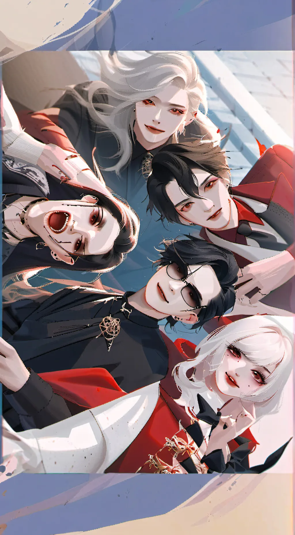 ai character: Vampire group background