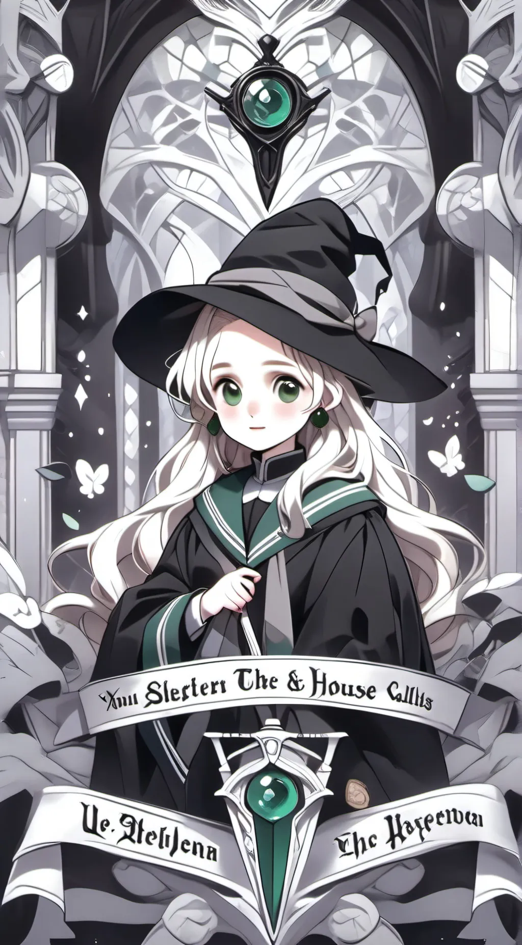 ai character: Hogwarts  background