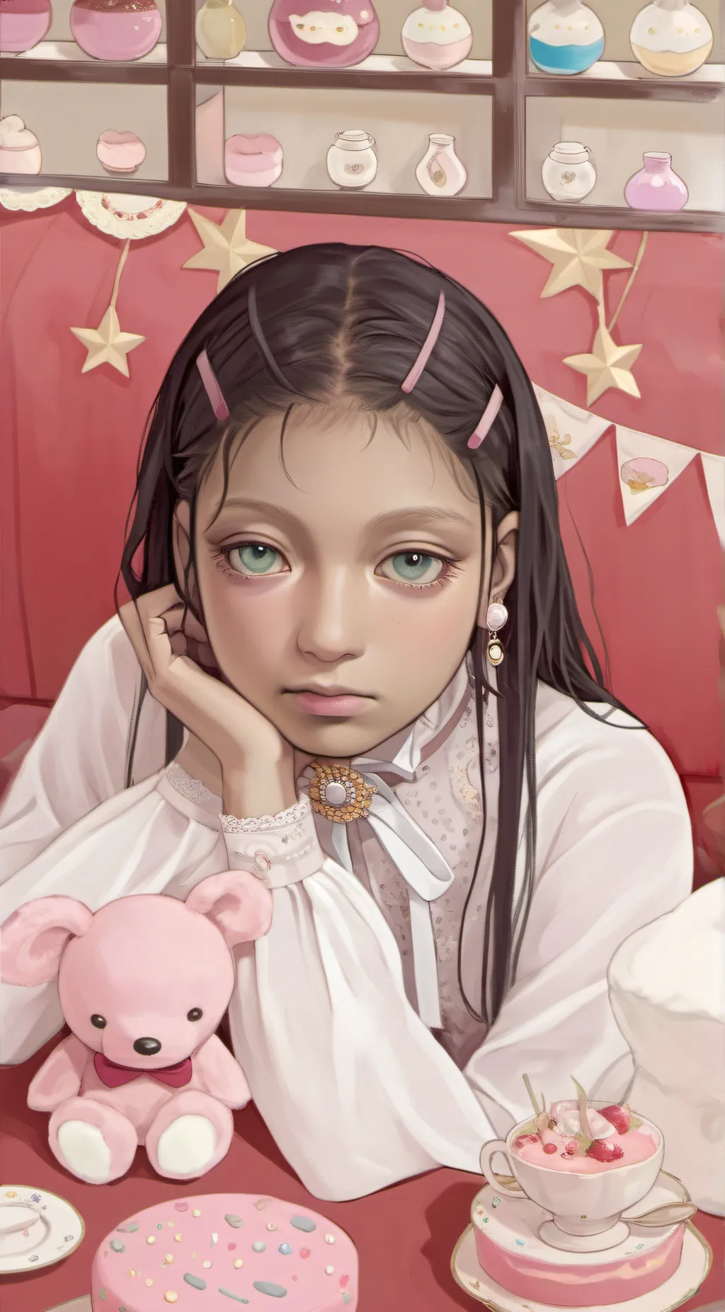 ai character: ~Julia~ background