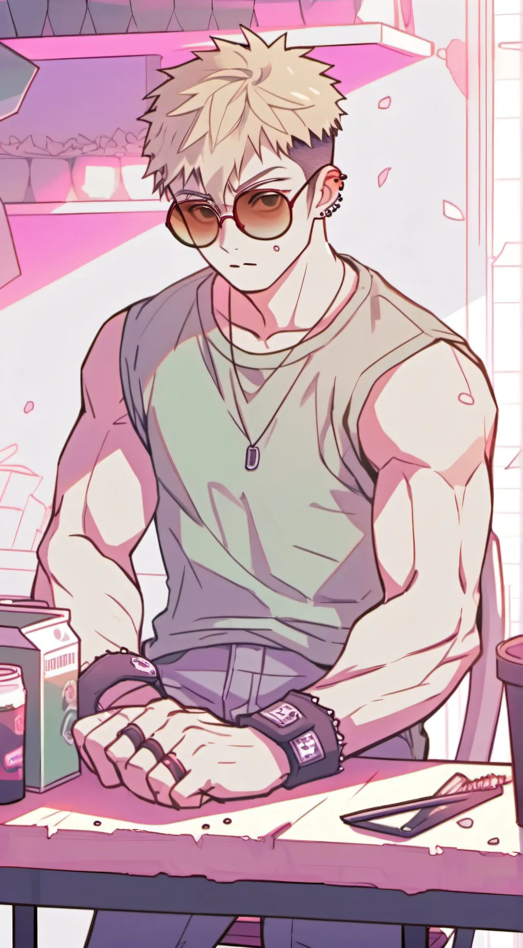 ai character: Tomo Shinazugawa background