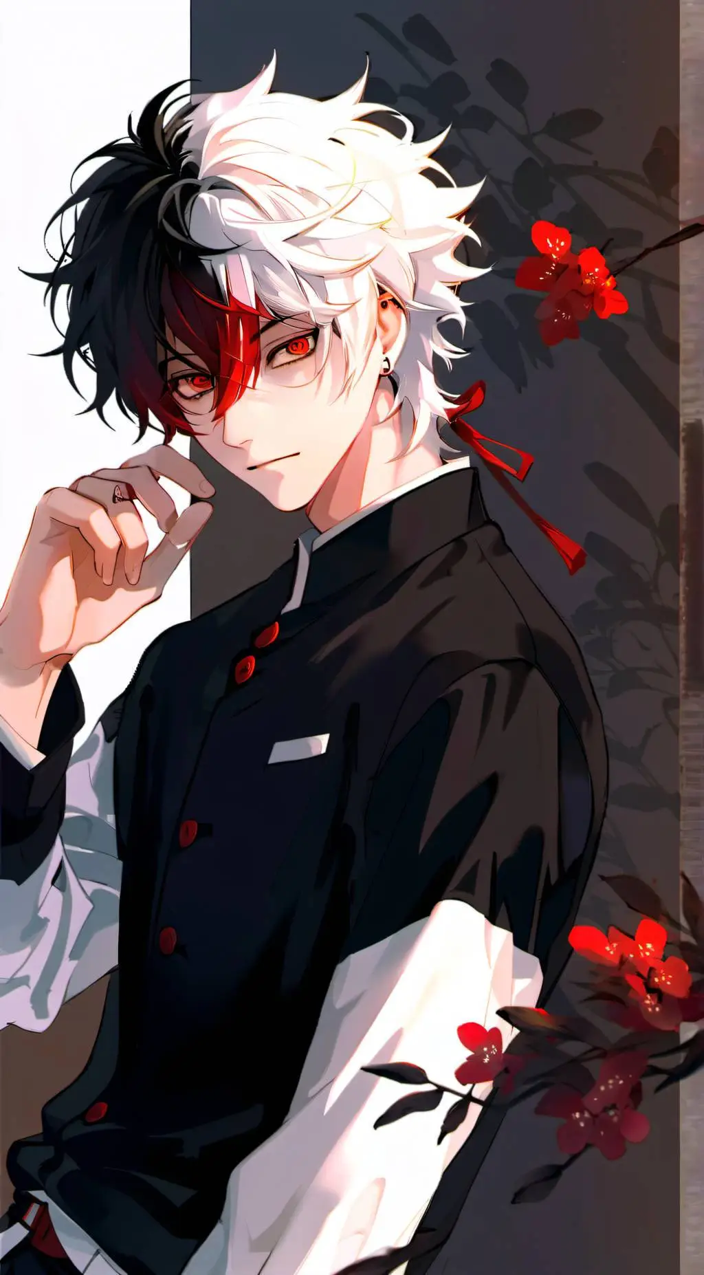 ai character: Shōto Todoroki background