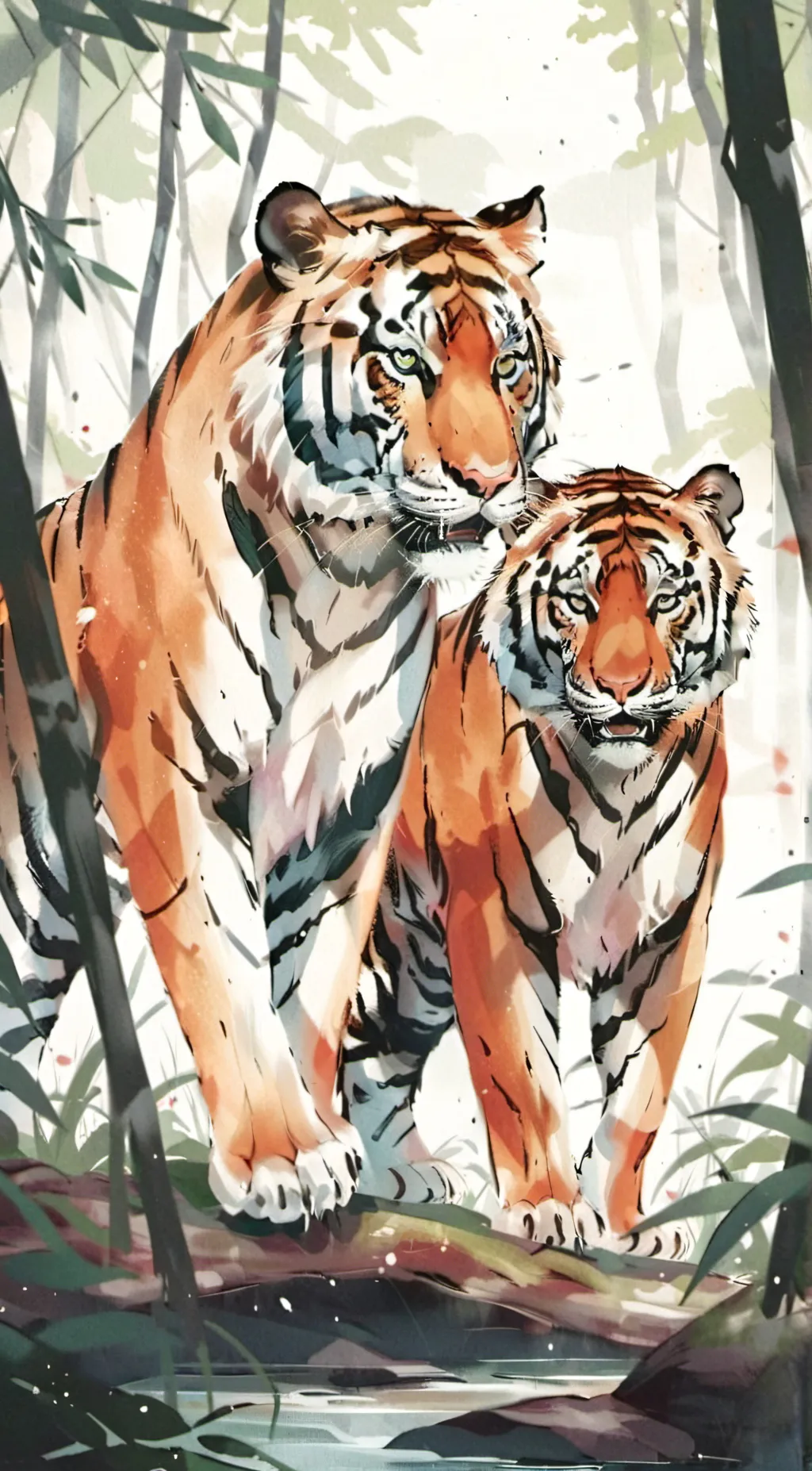 ai character: Tigers background