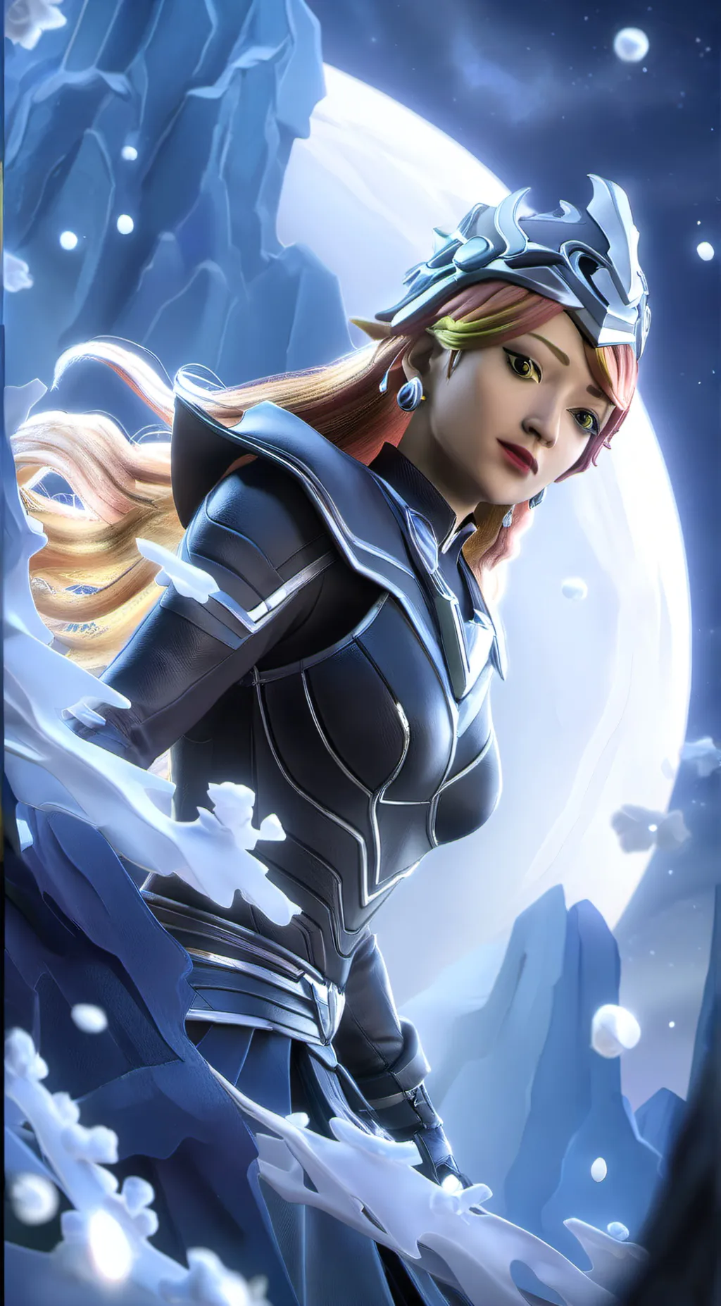 ai character: Aura (FORTNITE) background