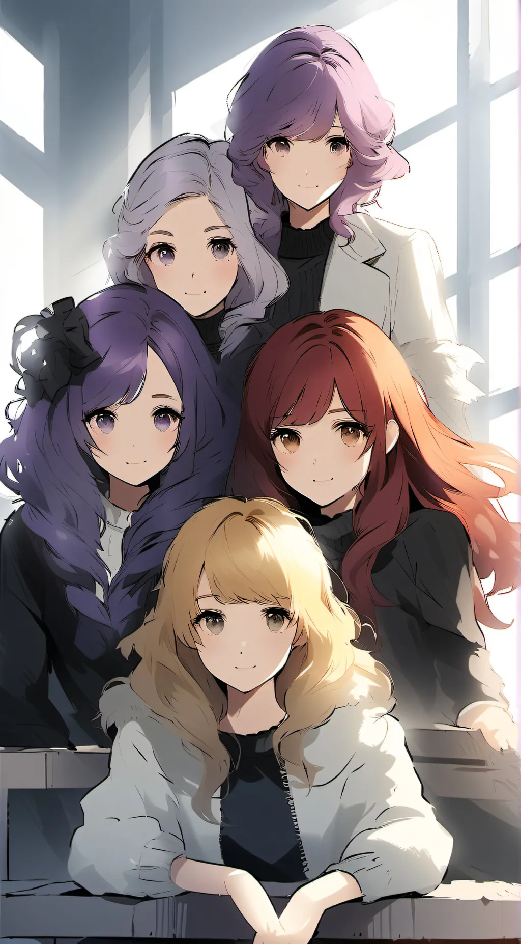 ai character: Fnia 1 babysitters background