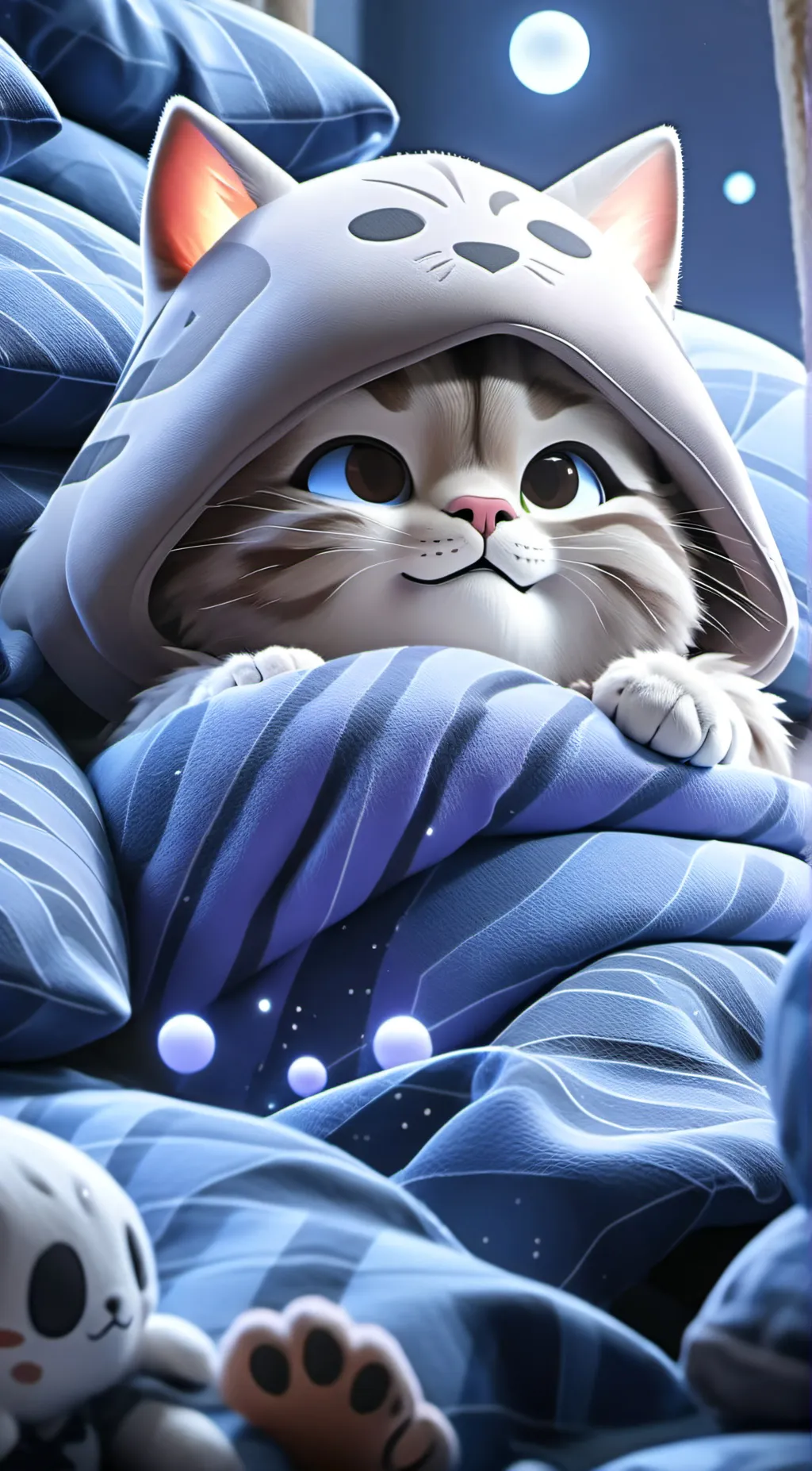 ai character: Catnap  background