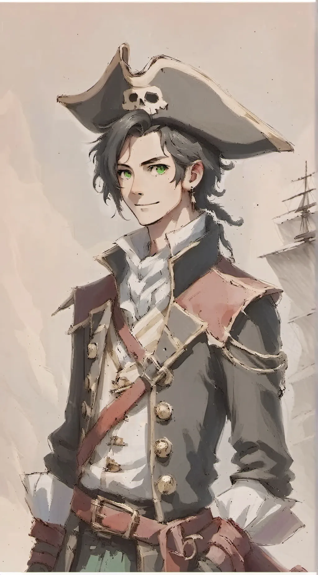 ai character: Alron Scarlin background
