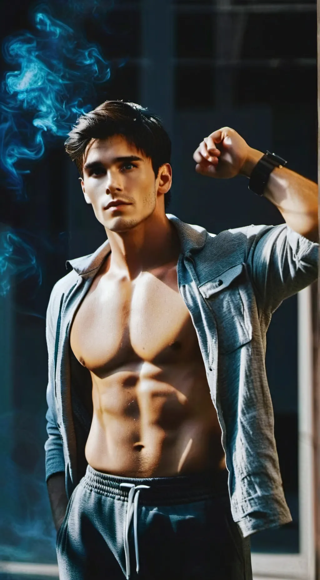 ai character: Oliver + friends background