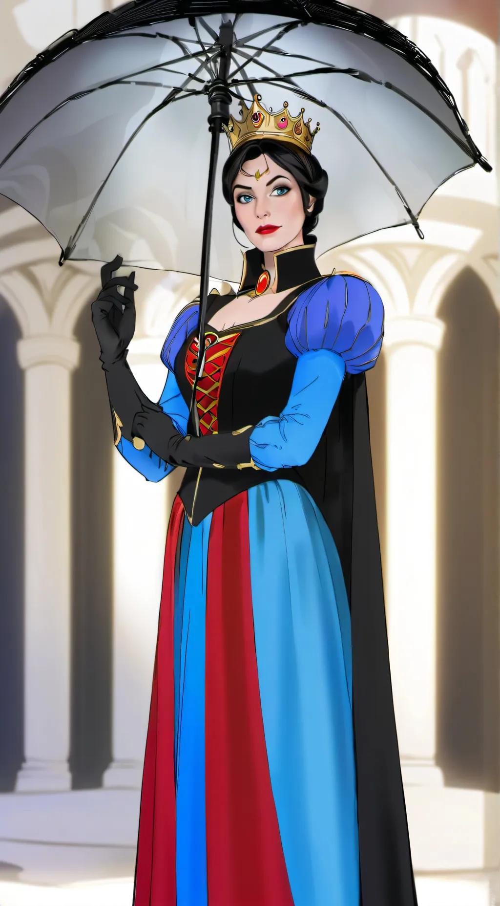 ai character: The Evil Queen background
