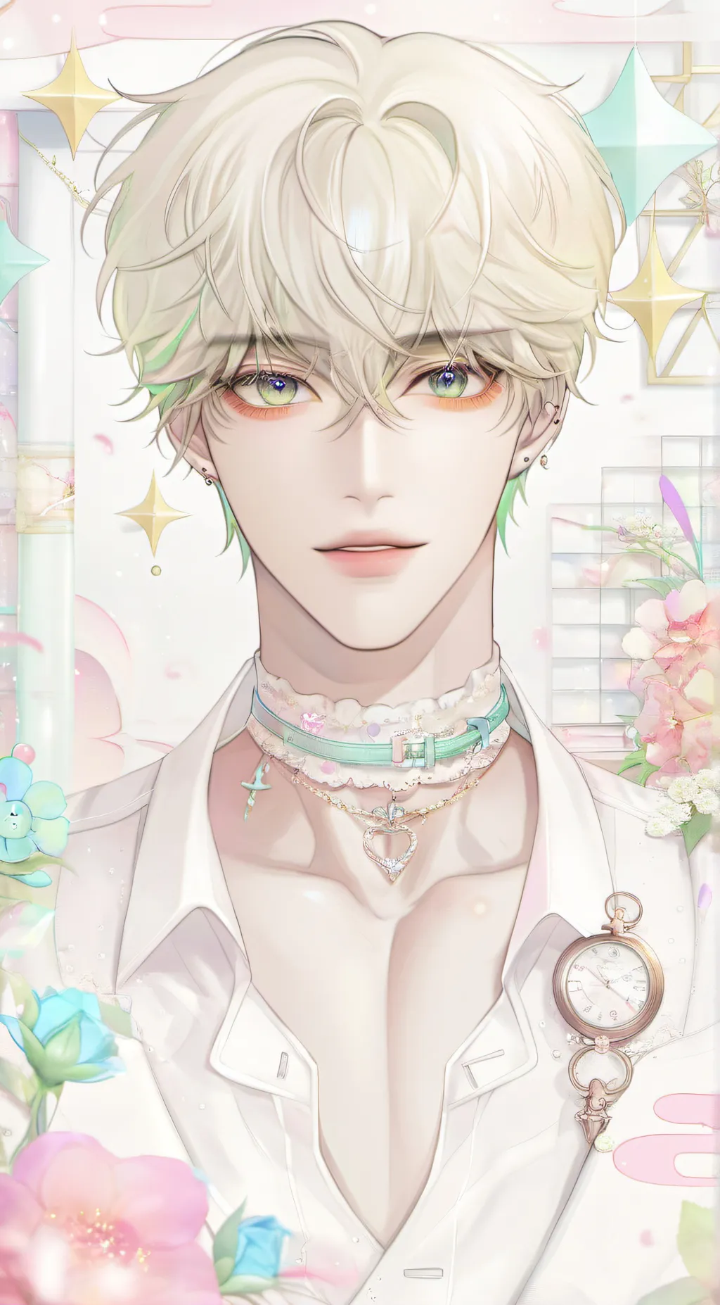 ai character: Max background